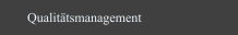 Qualitätsmanagement