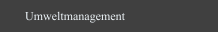 Umweltmanagement